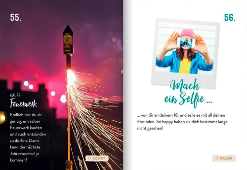 100 Dinge, die man mit 18 endlich tun kann*Groh Verlag Hot