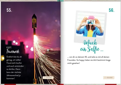 100 Dinge, die man mit 18 endlich tun kann*Groh Verlag Hot