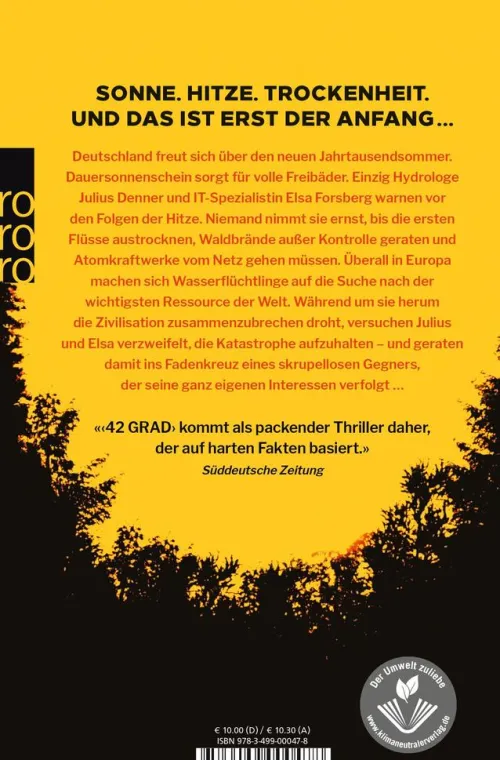 Rowohlt Taschenbuch Technothriller*42 Grad