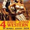 Uksak E-Books Wildwestromane-4 Harte Action Western im Bundle August 2024