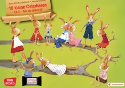 Don Bosco Medien GmbH Lesen & Geschichten*10 kleine Osterhasen. 1,2,3 - Ach, du dickes Ei! Kamishibai Bildkartenset