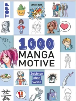 frechverlag GmbH Chinesischer Manga - Manhua|Artbooks & Handbücher*1000 Manga Motive zeichnen