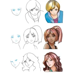 frechverlag GmbH Chinesischer Manga - Manhua|Artbooks & Handbücher*1000 Manga Motive zeichnen