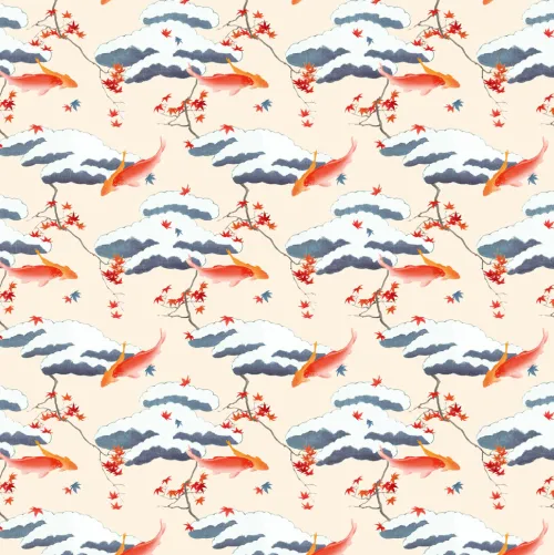 frechverlag GmbH Bastelpapier & Origami-350 Origami-Block Japanische Motive