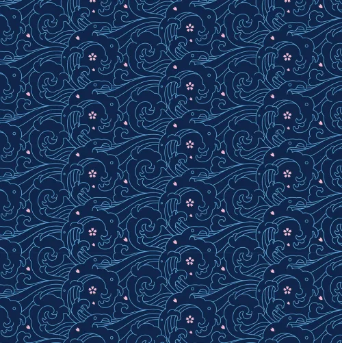 frechverlag GmbH Bastelpapier & Origami-350 Origami-Block Japanische Motive