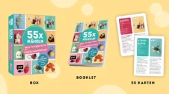 55 x häkeln - Mini-Amigurumis Schlüsselanhänger: Dein Kartenset mit niedlichen Tieren & mehr*Edition Michael Fischer Outlet