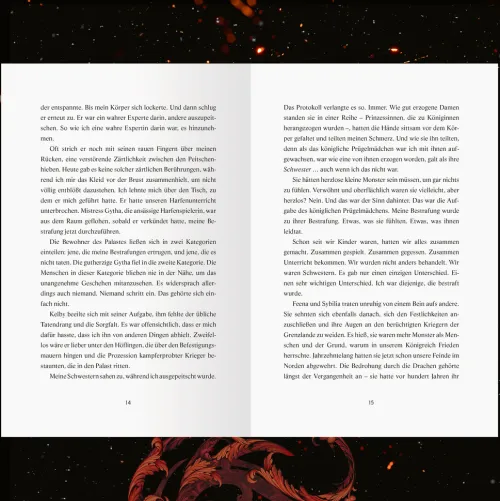 Ravensburger Verlag Romantasy|Romantasy*A Fire in the Sky - Feuerschwur-Chroniken, Band 1