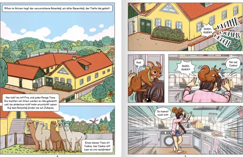 CE Community Editions Comics-Abenteuer vom Rosenhof. Der Funkenfels