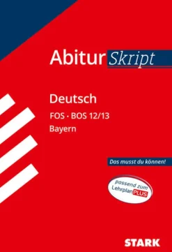 Stark Verlag GmbH Abi Trainer·Deutsch|Tagebücher-AbiturSkript FOS/BOS - Deutsch 12/13 Bayern
