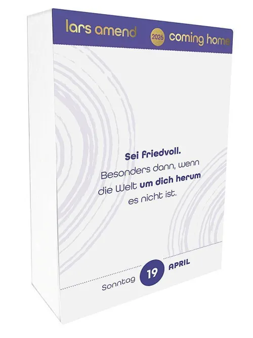 Knaur MensSana Kalender Abreiß-Kalender-Abreißkalender 2026: Coming Home
