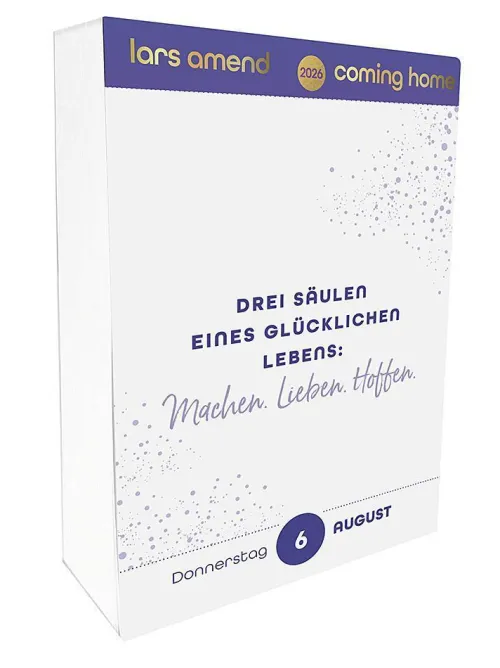 Knaur MensSana Kalender Abreiß-Kalender-Abreißkalender 2026: Coming Home