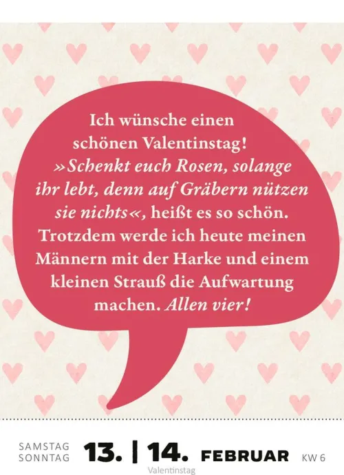 Ars Edition GmbH Geburtstagskalender*Abreißkalender Renate Bergmann - Der Kalender 2027