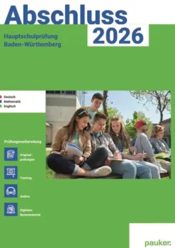 hutt lernhilfen Abi Trainer·Mathematik|Abi Trainer·Fremdsprachen*Abschluss 2026 - Hauptschulprüfung Baden-Württemberg - Aufgabenband - Originalprüfungen mit Trainingsteil für die Fächer Deutsch, Mathematik und Englisch
