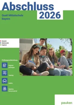 hutt lernhilfen Abi Trainer·Mathematik|Abi Trainer·Fremdsprachen-Abschluss 2026 - Quali 9 Mittelschule Bayern - Aufgabenband - Original- und Musterprüfungen mit Trainingsteil für die Fächer Deutsch, Mathematik und Englisch