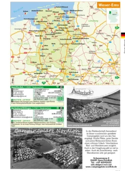 Hallwag Karten Verlag Camping-ACSI Campingführer Deutschland 2026