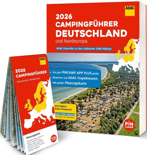 ADAC Reiseführer Camping-ADAC Campingführer Deutschland/Nordeuropa 2026