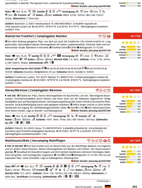 ADAC Reiseführer Camping-ADAC Campingführer Deutschland/Nordeuropa 2026