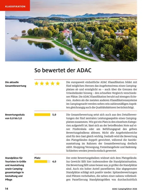 ADAC Reiseführer Camping-ADAC Campingführer Deutschland/Nordeuropa 2026
