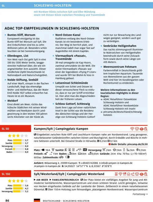 ADAC Reiseführer Camping-ADAC Campingführer Deutschland/Nordeuropa 2026