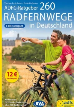 BVA Bielefelder Verlag Radreisen & Radtouren|Karten & Atlanten*ADFC-Ratgeber 260 Radfernwege in Deutschland