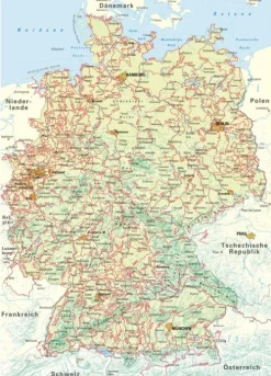 BVA Bielefelder Verlag Radreisen & Radtouren|Karten & Atlanten*ADFC-Ratgeber 260 Radfernwege in Deutschland