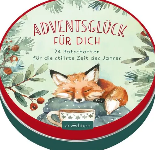 Ars Edition GmbH Nach Zielgruppen*Adventskalender in der Dose. Adventsglück für dich