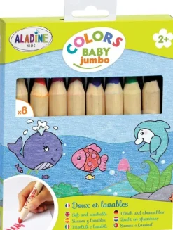 Aladine Buntstifte*- 8 Jumbo Malstifte