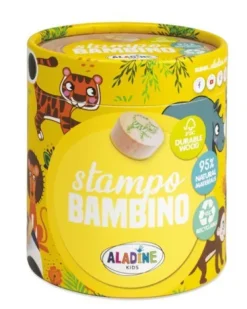 Aladine Stempel & -Kissen-- Baby Stempel Bambino Savanne ECO