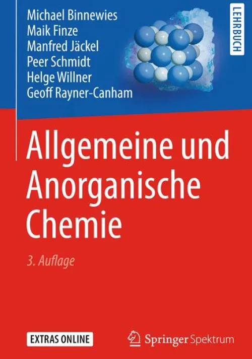 Springer-Verlag GmbH Chemie-Allgemeine und Anorganische Chemie