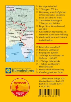 Stein, Conrad Verlag Wandern*Alpe-Adria-Trail vom Großglockner nach Muggia