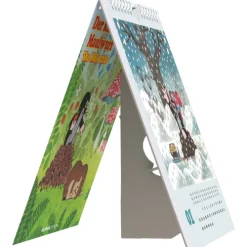 teNeues Calendars & Stationery GmbH & Co. KG Postkartenkalender-Alpha Edition - Der kleine Maulwurf Kalender 2026 - Postkartenkalender 16×17 cm mit Illustrationen von Zdenek Miler, zum Aufstellen oder Aufhängen, niedlicher Tischkalender & Geschenk für Kinder