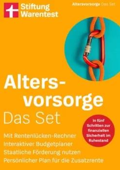 Altersvorsorge: Das Set*Stiftung Warentest Outlet