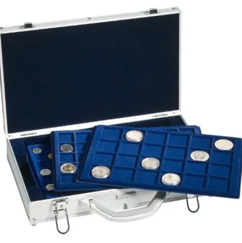 Alu-Münzkoffer für 251 Münzen*Leuchtturm GmbH Best