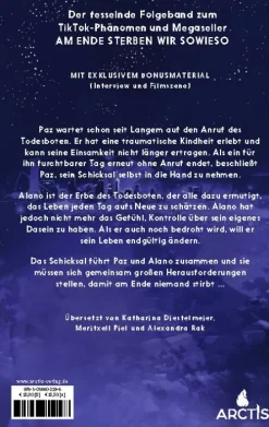 Arctis Verlag Romane & Erzählungen|Lgbtqia+ Jugendbücher*Am Ende will doch einer sterben (Todesboten #3)