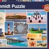 Schmidt Spiele GmbH Puzzles & Puzzlezubehör-Am Meer. Puzzle 1.000 Teile