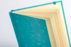 Anaconda Verlag Notizbücher & -Blöcke-Anaconda Notizbuch/Notebook/Blank Book, punktiert, textiles Gummiband, grün, Hardcover (A5), 120g/m² Papier