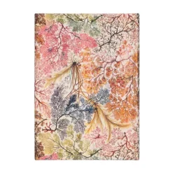 Paperblanks Ltd. Notizbücher & -Blöcke-Anemone Midi Lined Hardcover Journal (Wrap Closure)