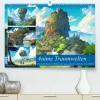 Calvendo Wandkalender*Anime Traumwelten (hochwertiger Premium Wandkalender 2026 DIN A2 quer), Kunstdruck in Hochglanz