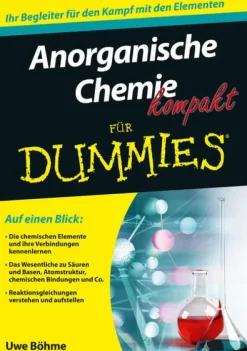 Wiley-VCH GmbH Chemie*Anorganische Chemie kompakt für Dummies