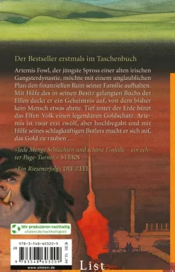 Ullstein Taschenbuchvlg. Fantasy & Science Fiction-Artemis Fowl