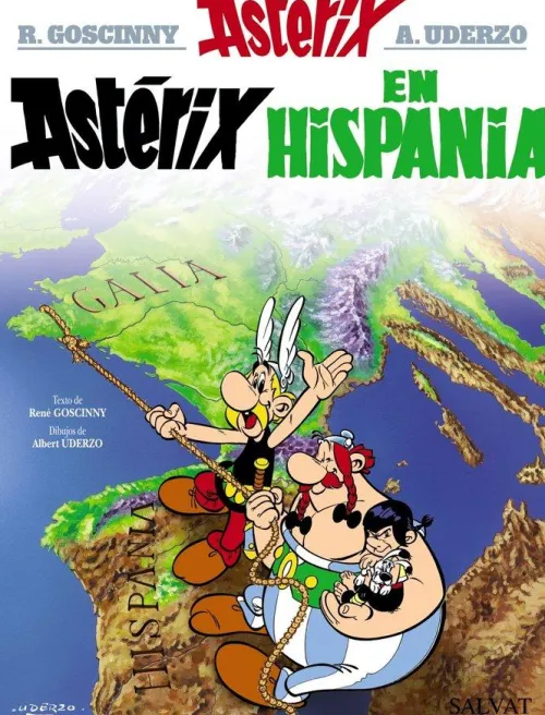 Asterix Spanische Ausgabe 14. Astérix en Hispania*Salvat Editores Clearance