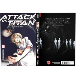 Carlsen Verlag GmbH Horror|Fantasy-Attack on Titan 16