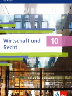 Auer Wirtschaft und Recht 10. Schulbuch Klasse 10. Ausgabe Bayern Gymnasium*Klett Ernst /Schulbuch Clearance