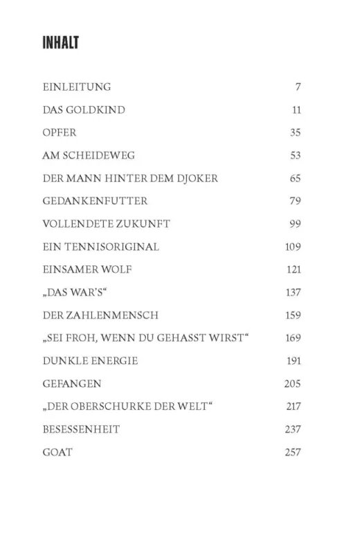 Auf der Suche nach Novak*Edel Sports Best