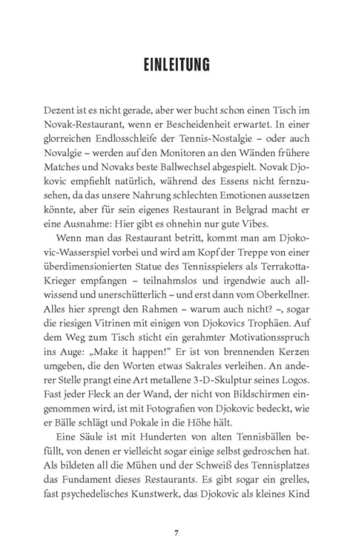 Auf der Suche nach Novak*Edel Sports Best