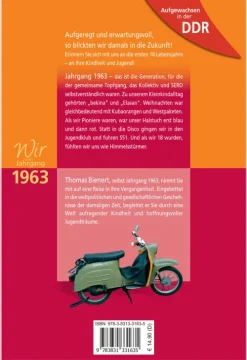 Wartberg Verlag Geburtstag-Aufgewachsen in der DDR - Wir vom Jahrgang 1963 - Kindheit und Jugend