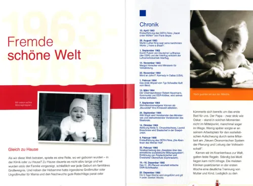 Wartberg Verlag Geburtstag-Aufgewachsen in der DDR - Wir vom Jahrgang 1963 - Kindheit und Jugend