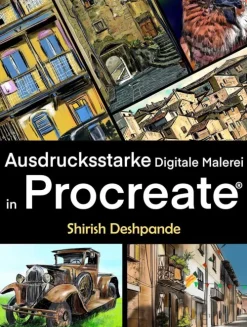 Shirish D Kunst & Architektur-Ausdrucksstarke Digitale Malerei in Procreate