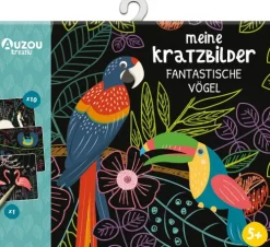 Auzou Meine Kratzbilder - Fantastische Vögel*HUCH! Sale