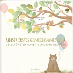 Babyalbum - UNSER ERSTES GEMEINSAMES JAHR*PAPERISH Verlag Outlet